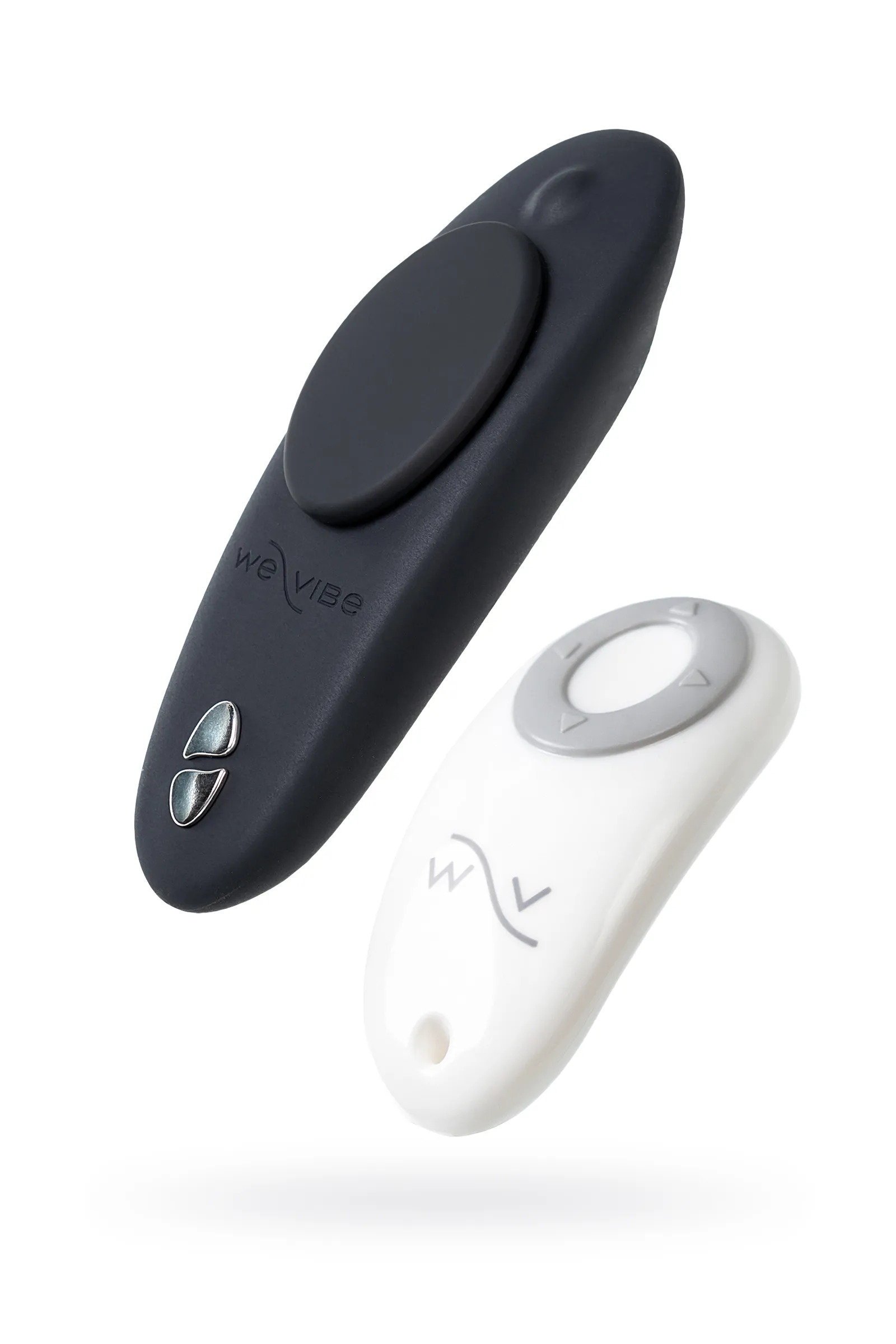 Клиторальный стимулятор WE-VIBE Moxie,черный,силикон,9 см.