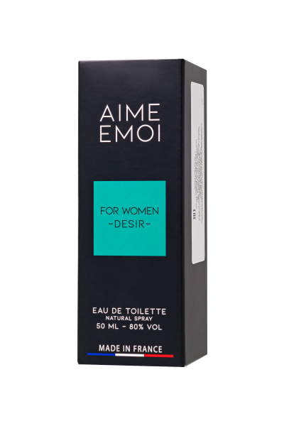 Туалетная вода с афродизиаками RUF Aime Emoi для женщин, 50 мл