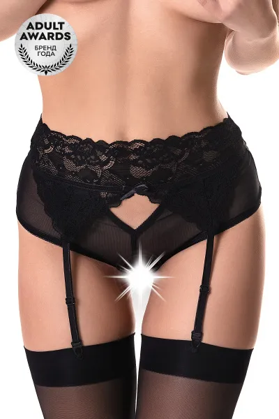 Трусики-пояс эротические Erolanta Lingerie Collection с высокой посадкой (42-44)