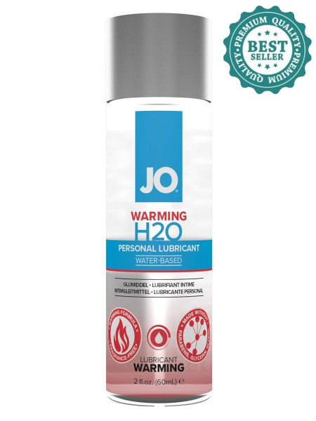 Лубрикант на водной основе JO H2O WARMING, разогревающий, 120 мл
