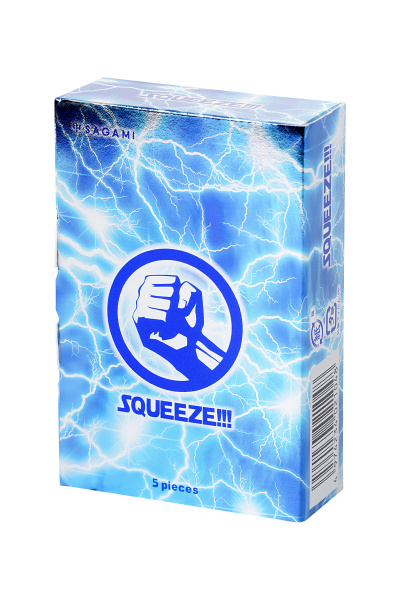 Презервативы Sagami №5 латексные Squeeze 
