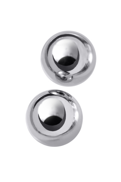 Вагинальные шарики  TOYFA Metall  металл, серебрянный,  Ø 2 см, 66 гр