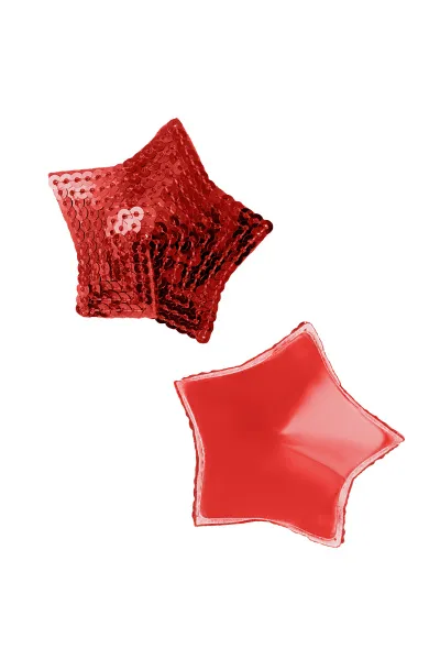 Пэстис Erolanta Lingerie Collection в форме звезд, Красный