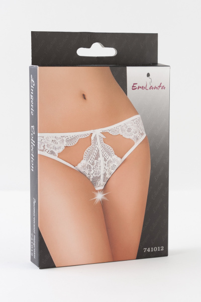 Трусики  эротические   кружевные с ажурными вырезами (46-48)