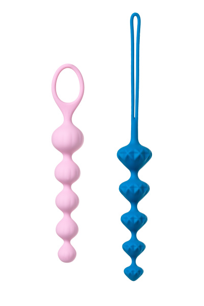 Набор анальных цепочек Satisfyer Beads,  ассорти