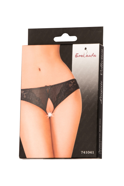 Трусики эротические Erolanta Lingerie Collection из стрейч-сетки (54-56)
