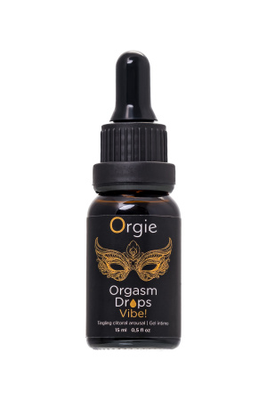Интимный гель для клитора ORGIE Orgasm Drops Vibe!, 15 мл