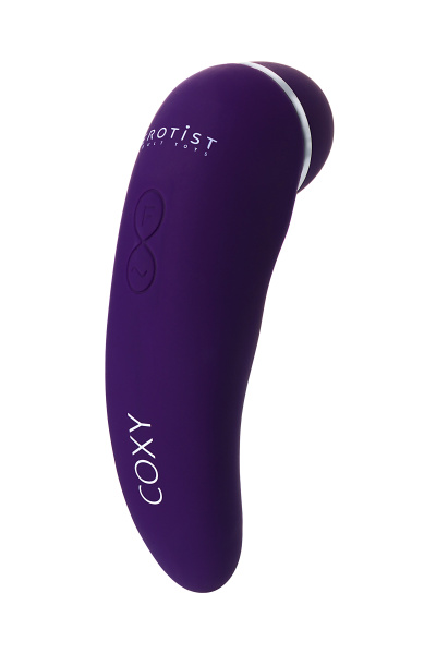 Вибростимулятор Erotist Coxy, фиолетовый, 11,0 см, Ø 4,5